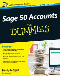 Sage 50 Accounts For Dummies, Jane Kelly