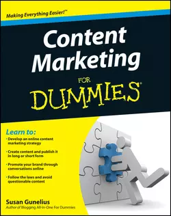 Content Marketing For Dummies Susan Gunelius