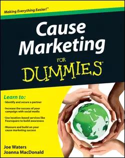 Cause Marketing For Dummies, Joe Waters