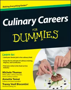 Culinary Careers For Dummies Tracey Biscontini и Michele Thomas