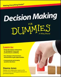 Decision Making For Dummies, Dawna Jones