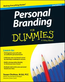 Personal Branding For Dummies, Susan Chritton