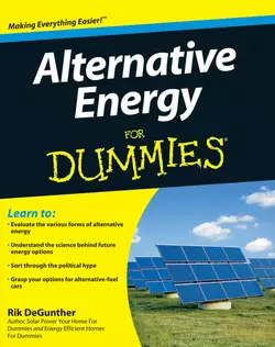 Alternative Energy For Dummies Rik DeGunther