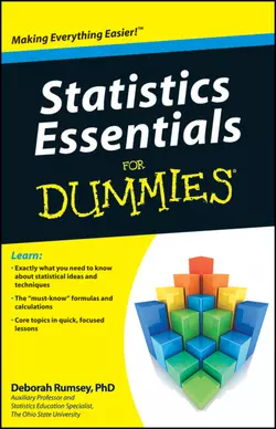 Statistics Essentials For Dummies, Deborah J. Rumsey