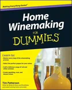 Home Winemaking For Dummies, Tim Patterson