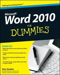 Word 2010 For Dummies, Dan Gookin