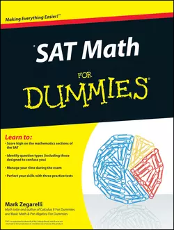 SAT Math For Dummies Mark Zegarelli