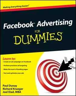 Facebook Advertising For Dummies, Joel Elad