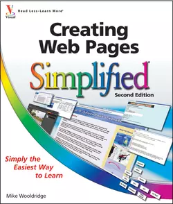 Creating Web Pages Simplified Mike Wooldridge и Brianna Stuart