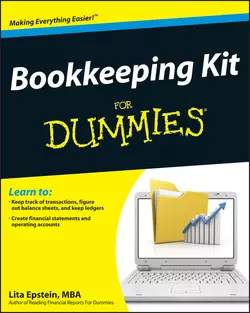 Bookkeeping Kit For Dummies, Lita Epstein