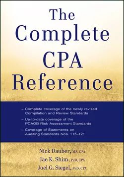 The Complete CPA Reference Jae Shim и Joel Siegel