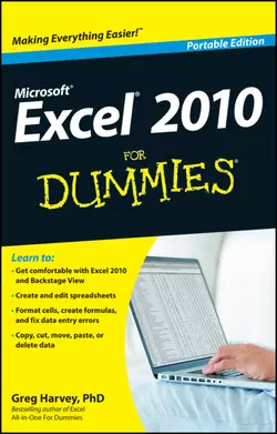 Excel 2010 For Dummies Greg Harvey