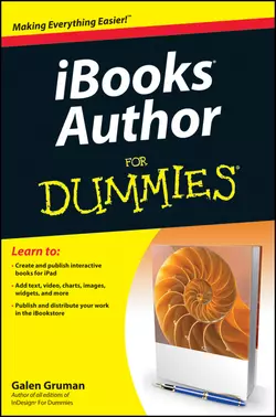 iBooks Author For Dummies, Galen Gruman