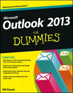 Outlook 2013 For Dummies Bill Dyszel