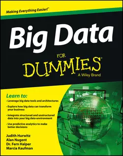 Big Data For Dummies, Marcia Kaufman