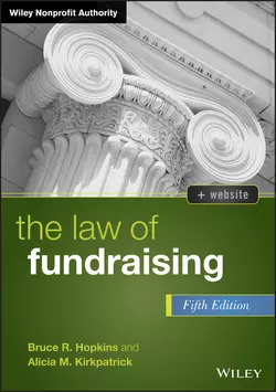 The Law of Fundraising Bruce R. Hopkins