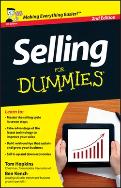 Selling For Dummies, Ben Kench