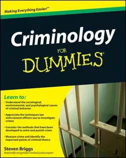 Criminology For Dummies Steven Briggs