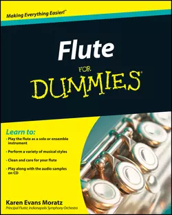 Flute For Dummies, Karen Moratz