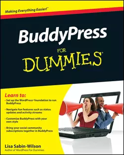 BuddyPress For Dummies Lisa Sabin-Wilson