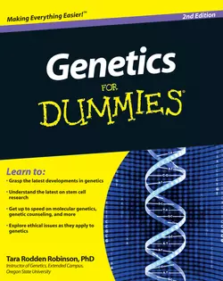 Genetics For Dummies Tara Rodden Robinson