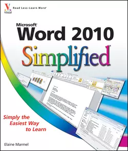 Word 2010 Simplified Elaine Marmel