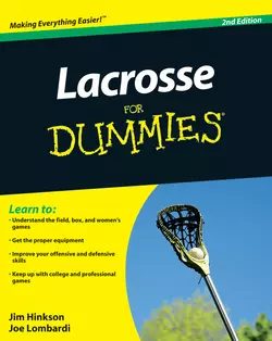 Lacrosse For Dummies, James Hinkson