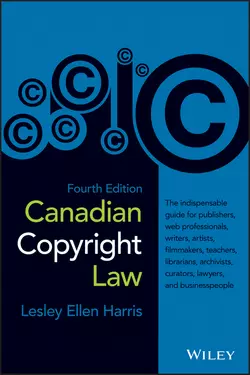 Canadian Copyright Law Lesley Harris