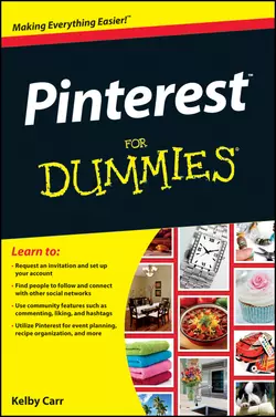 Pinterest For Dummies, Kelby Carr