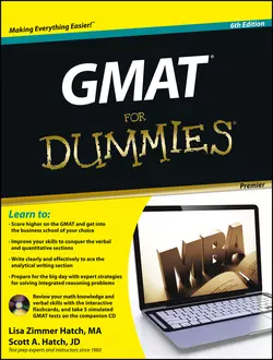 GMAT For Dummies Scott A. Hatch и Lisa Zimmer Hatch