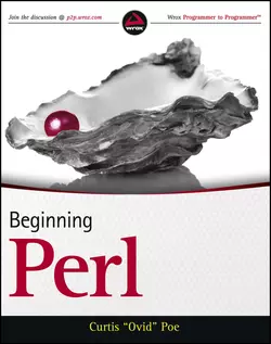 Beginning Perl Curtis Poe