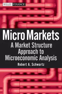 Micro Markets. A Market Structure Approach to Microeconomic Analysis, Robert Schwartz