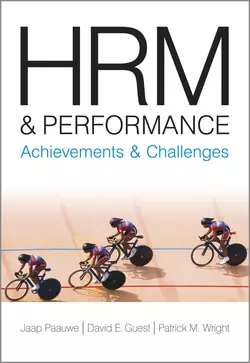 HRM and Performance. Achievements and Challenges, Patrick Wright