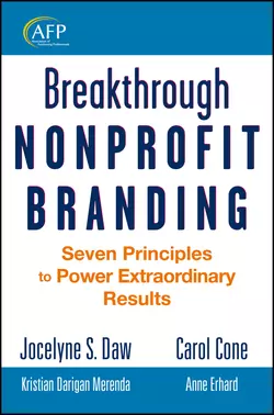 Breakthrough Nonprofit Branding. Seven Principles to Power Extraordinary Results, Jocelyne Daw