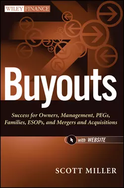 Buyouts. Success for Owners, Management, PEGs, ESOPs and Mergers and Acquisitions, Scott Miller