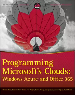 Programming Microsoft′s Clouds. Windows Azure and Office 365, David Mann