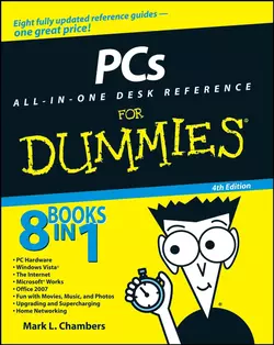 PCs All-in-One Desk Reference For Dummies, Mark Chambers