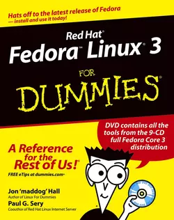 Red Hat Fedora Linux 3 For Dummies, Jon Hall