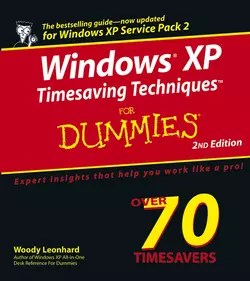 Windows XP Timesaving Techniques For Dummies, Woody Leonhard