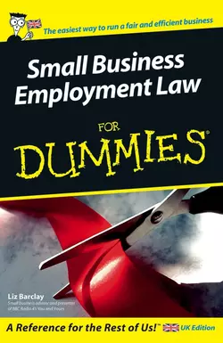 Small Business Employment Law For Dummies Liz Barclay