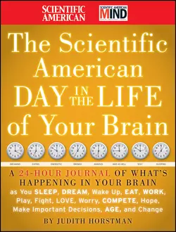 The Scientific American Day in the Life of Your Brain. A 24 hour Journal of What′s Happening in Your Brain as you Sleep, Dream, Wake Up, Eat, Work, Play, Fight, Love, Worry, Compete, Hope, Make Important Decisions, Age and Change, Judith Horstman