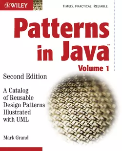 Patterns in Java. A Catalog of Reusable Design Patterns Illustrated with UML, Mark Grand