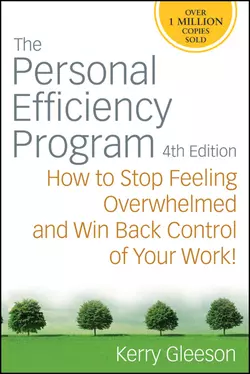 The Personal Efficiency Program. How to Stop Feeling Overwhelmed and Win Back Control of Your Work, Kerry Gleeson