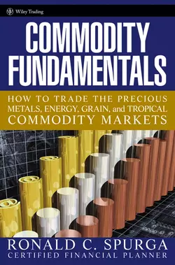 Commodity Fundamentals. How To Trade the Precious Metals, Energy, Grain, and Tropical Commodity Markets, Ronald Spurga