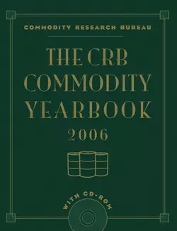 The CRB Commodity Yearbook 2006 with CD-ROM, Commodity Bureau