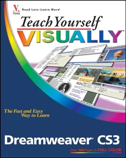 Teach Yourself VISUALLY Dreamweaver CS3, Janine Warner