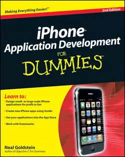 iPhone Application Development For Dummies, Neal Goldstein