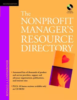 The Nonprofit Manager′s Resource Directory Ronald Landskroner