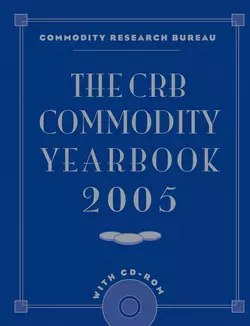 The CRB Commodity Yearbook 2005 with CD-ROM, Commodity Bureau