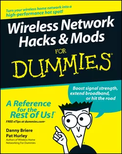 Wireless Network Hacks and Mods For Dummies, Danny Briere